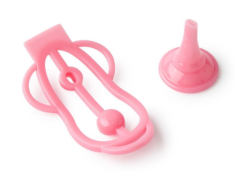 MinYn fufu clip フーフークリップ 貞操具 樹脂製品 ベルトき ピンク色 - TaRiss's