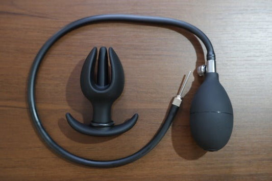 【レビュー】TaRiss's ⚜️花びら形 インフレート式アナルプラグ - TaRiss's