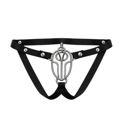 MinYn 貞操具 長時間装着可能 ステンレス 鍵付き 男性用 SM 外出用可 MinYn