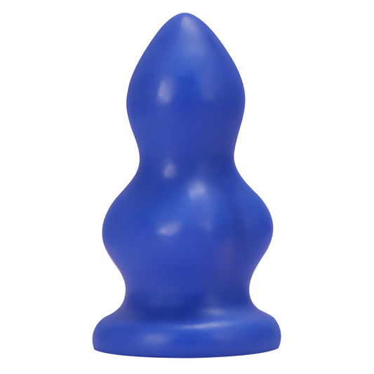 MAPARON アナルプラグ PVC 吸盤付き ブルー