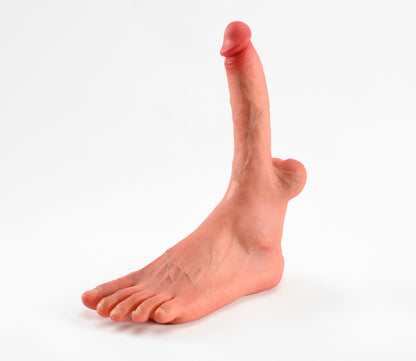 TaRiss's 足型ディルド 凹凸あり 液体シリコン