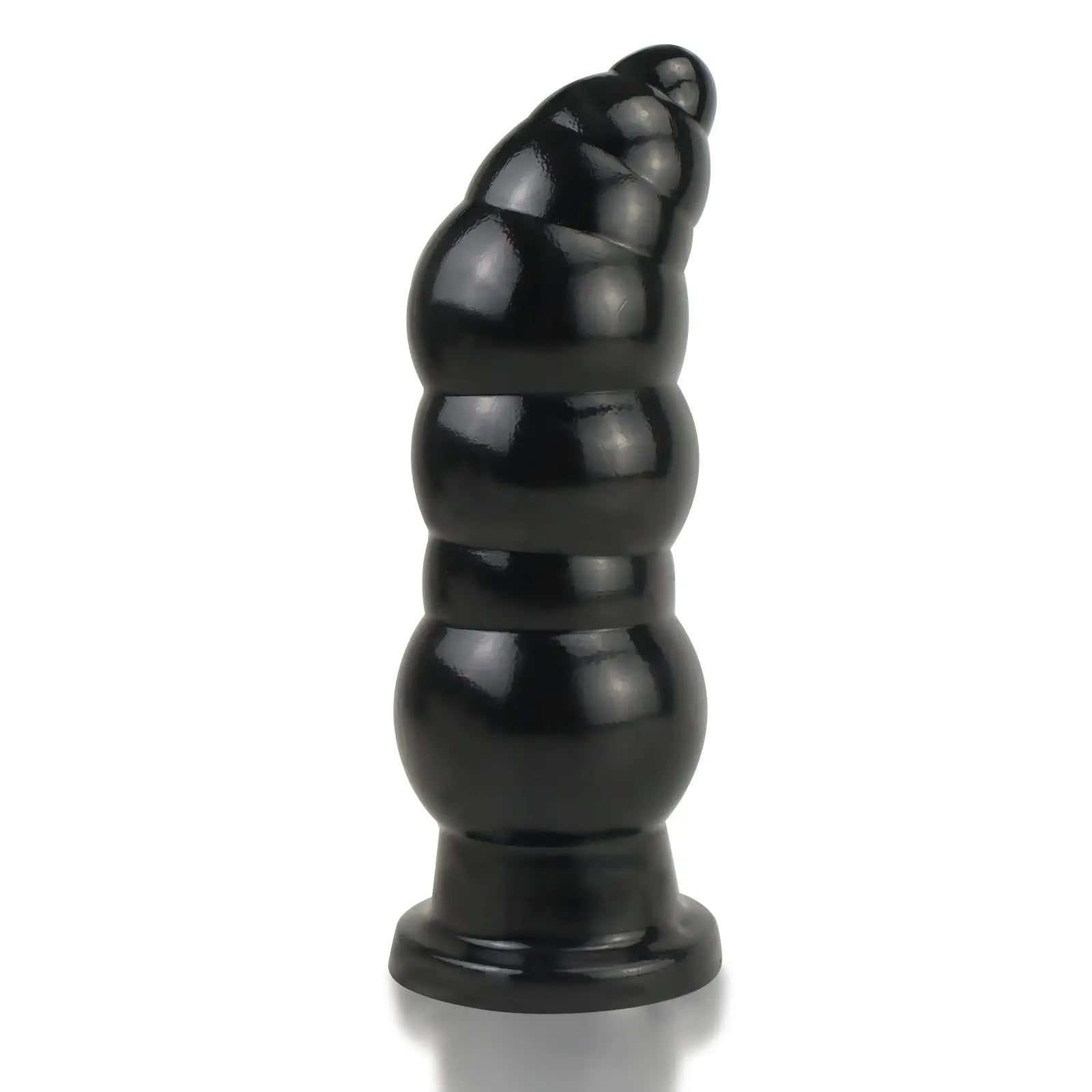 MAPARON ピルバグ アナルビーズ 7連結ビーズ アナルプラグ 凹凸あり 吸盤付き ブラック 8.8cmx25.5cm - TaRiss's