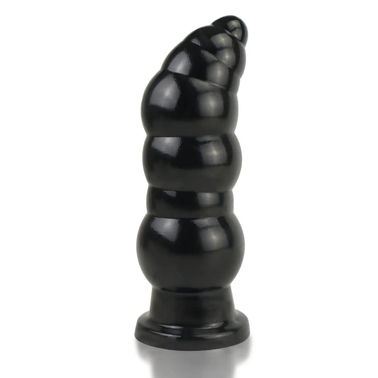 MAPARON ピルバグ アナルビーズ 7連結ビーズ アナルプラグ 凹凸あり 吸盤付き ブラック 8.8cmx25.5cm - TaRiss's