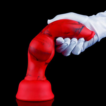 MAPARON アナルプラグ 瓢箪の形 吸盤付き 液体シリコン 混色仕様 - TaRiss's