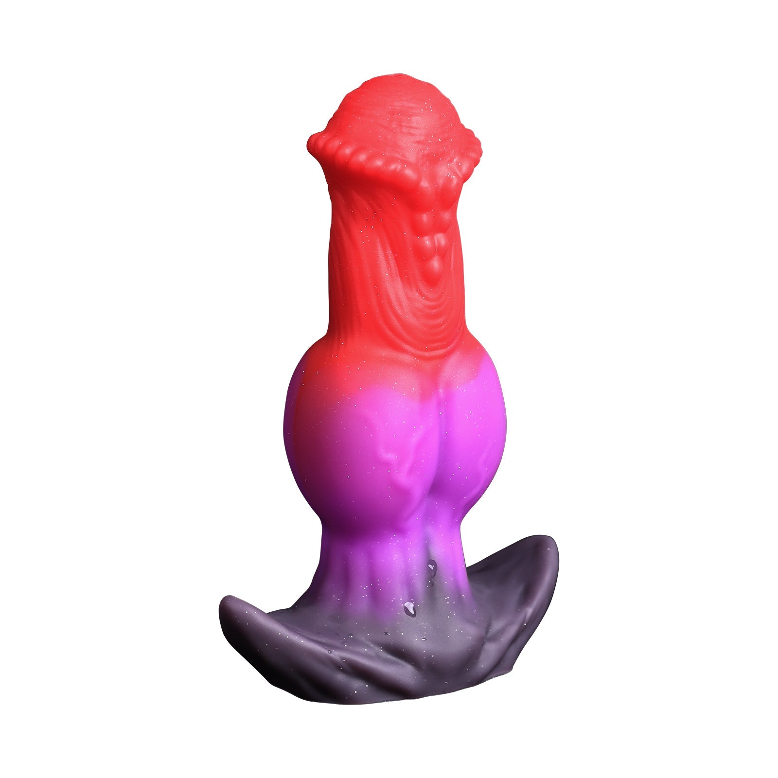 MAPARON アナルプラグ 模擬射精付き 凹凸あり アンカー形台座 液体シリコン - TaRiss's