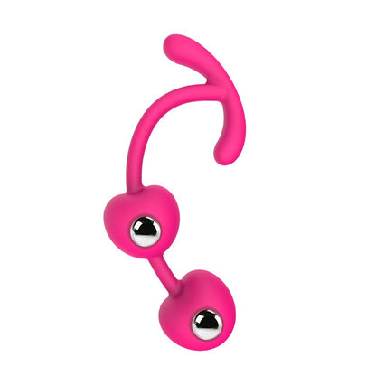 MAPARON アナルビーズ アナルプラグ ボール内蔵 アンカー形台座 外出用可 シリコン - TaRiss's