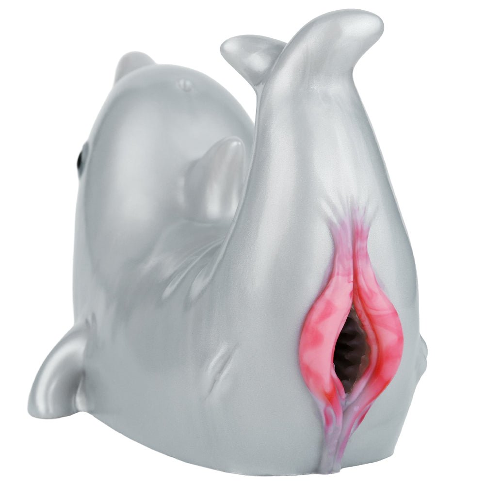 MAPARON イルカ オナホ オナホール ダブルホール 繰り返し使用 オナホ 肉厚ホール 高弾力 非貫通 超強刺激 液体シリコン - TaRiss's