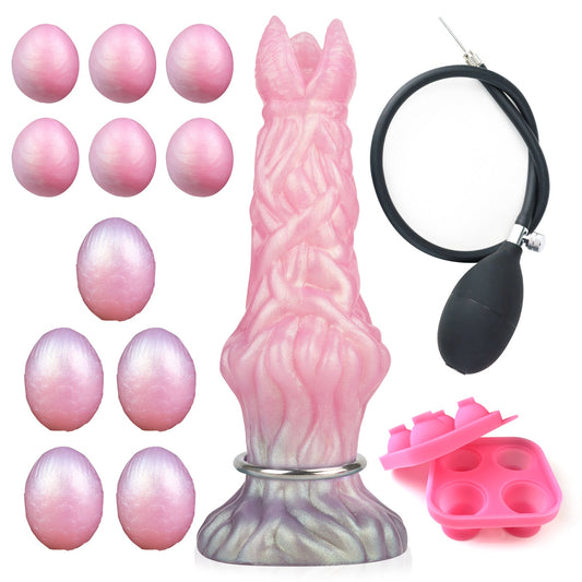 MAPARON 16点セット サンラン器 アナル玉11点 インフレート式 アナルプラグ 液体シリコン - TaRiss's