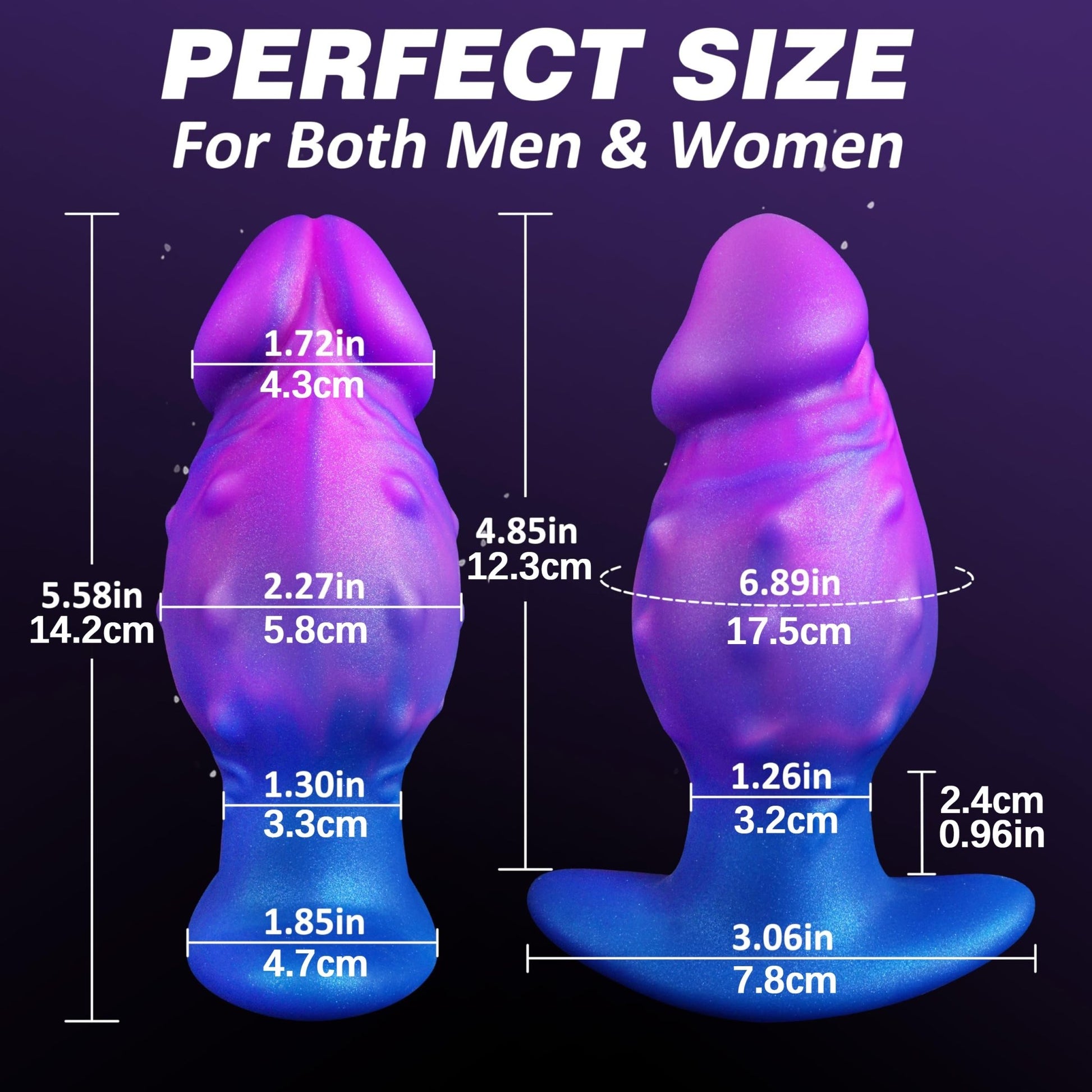 MAPARON ディルド 混色仕様 アンカー形台座 液体シリコン - TaRiss's