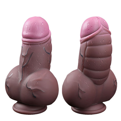 MAPARON カエル ディルド アナルプラグ 吸盤仕様 液体シリコン 全2色 全3サイズ - TaRiss's