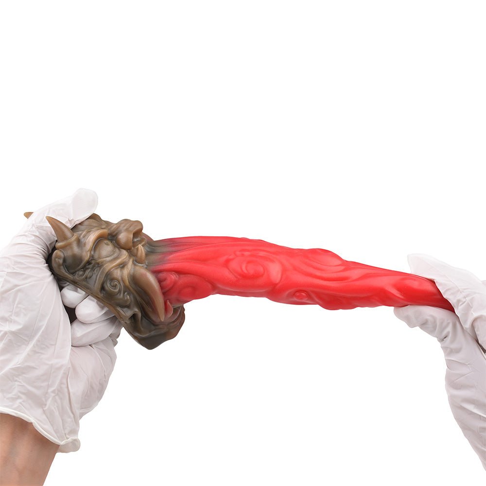 MAPARON 酒呑童子 舌 アナルプラグ アナル開発 液体シリコン 凹凸あり 五つのサイズ - TaRiss's