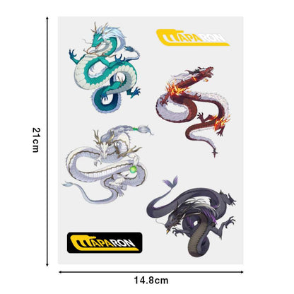 MAPARON タトゥーシール 刺青シール 入れ墨シール 龍 - TaRiss's