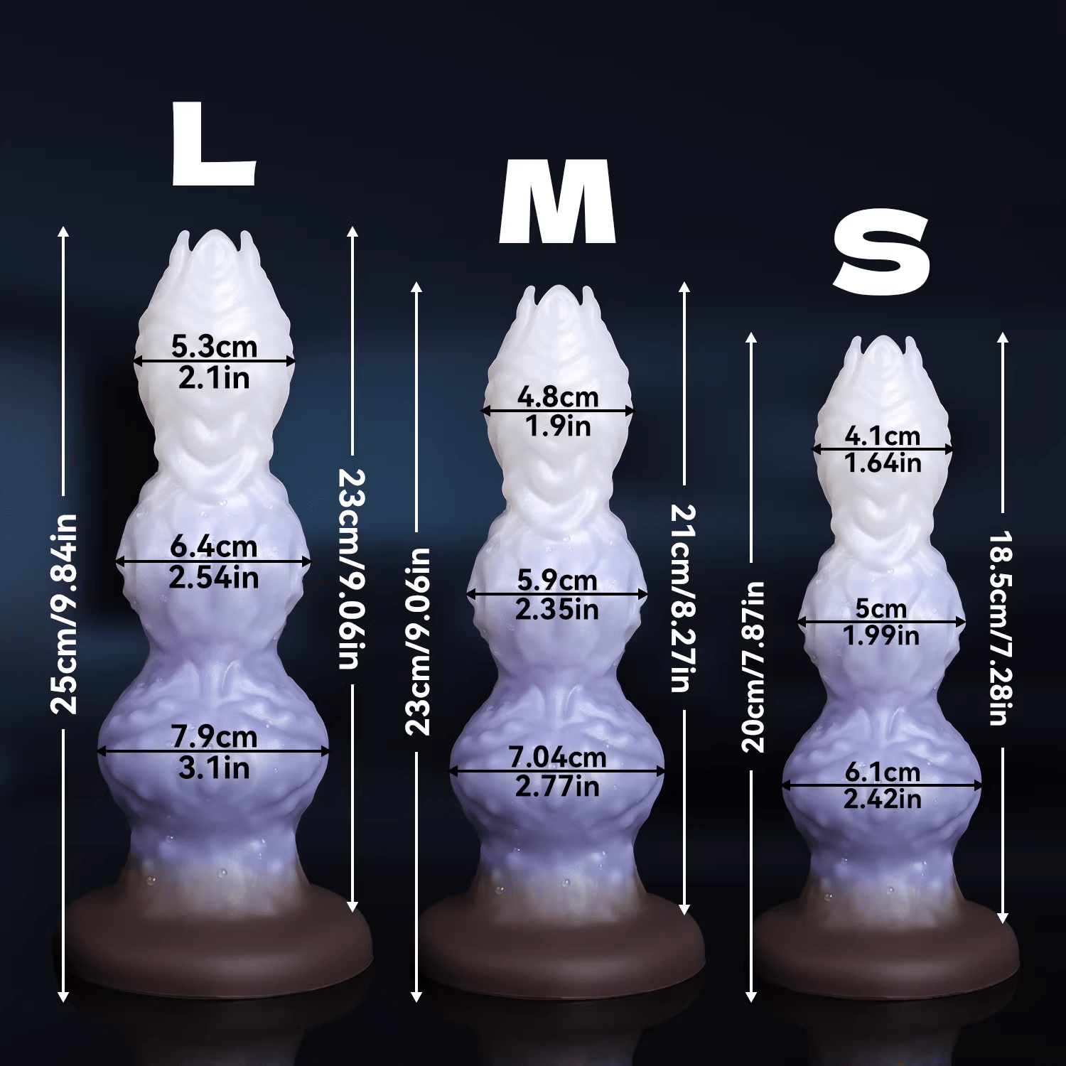 MAPARON アナルプラグ 模擬射精付き 凹凸あり 吸盤付き 液体シリコン - TaRiss's