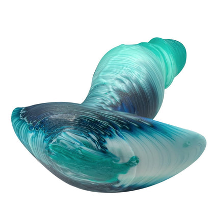 MAPARON アナルプラグ アンカー形台座 液体シリコン 混色仕様 三つのサイズ - TaRiss's