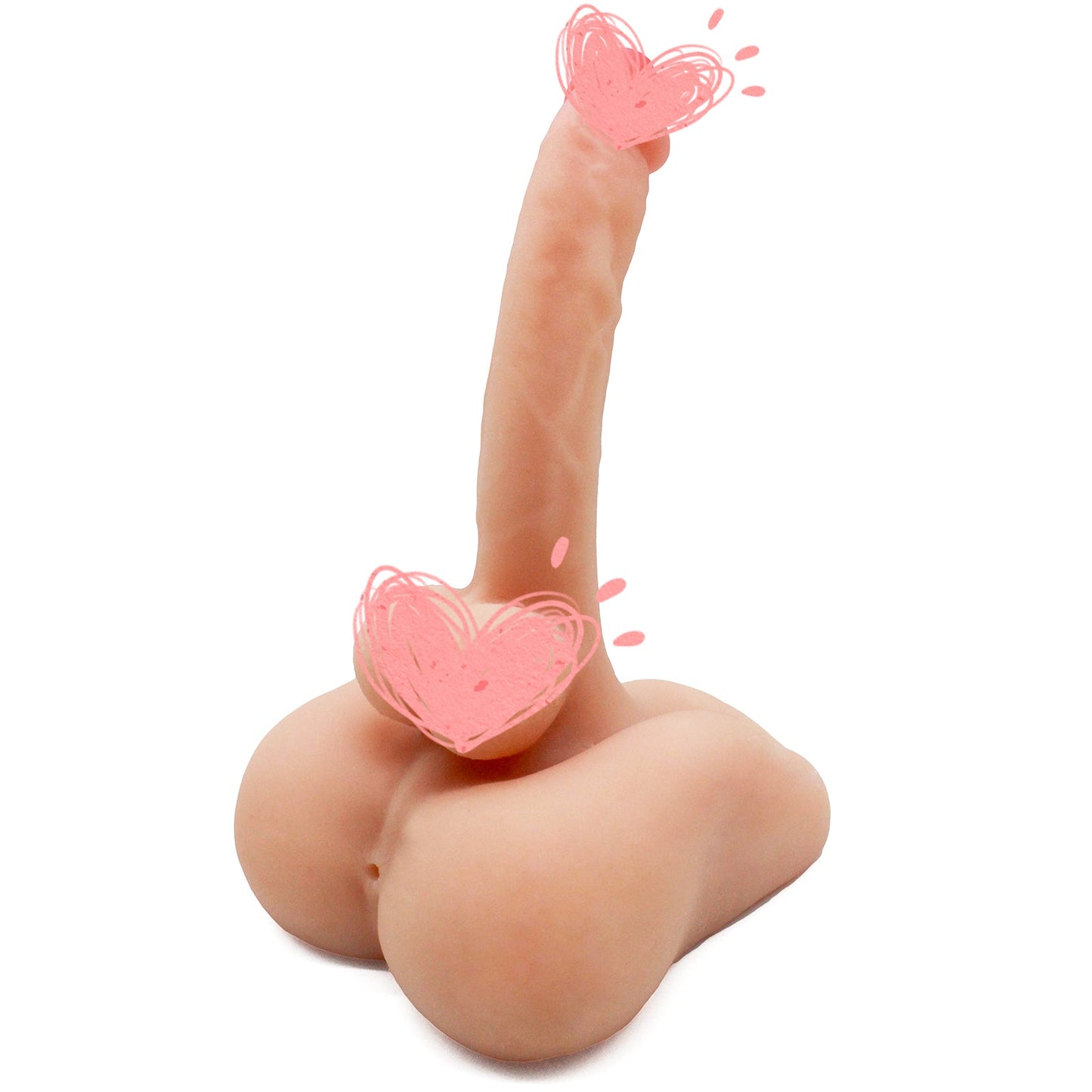 MAPARON ディルド尻 オナホ尻 ディルド 曲げ可能 非貫通 男女兼用 - TaRiss's