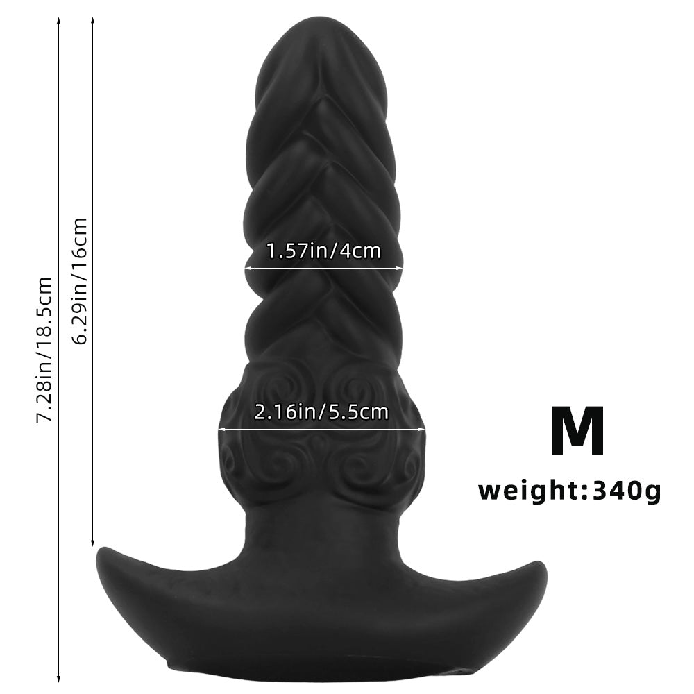 MAPARON アナルプラグ アンカー形台座 液体シリコン 三つのサイズ - TaRiss's