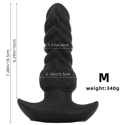 MAPARON アナルプラグ アンカー形台座 液体シリコン 三つのサイズ - TaRiss's