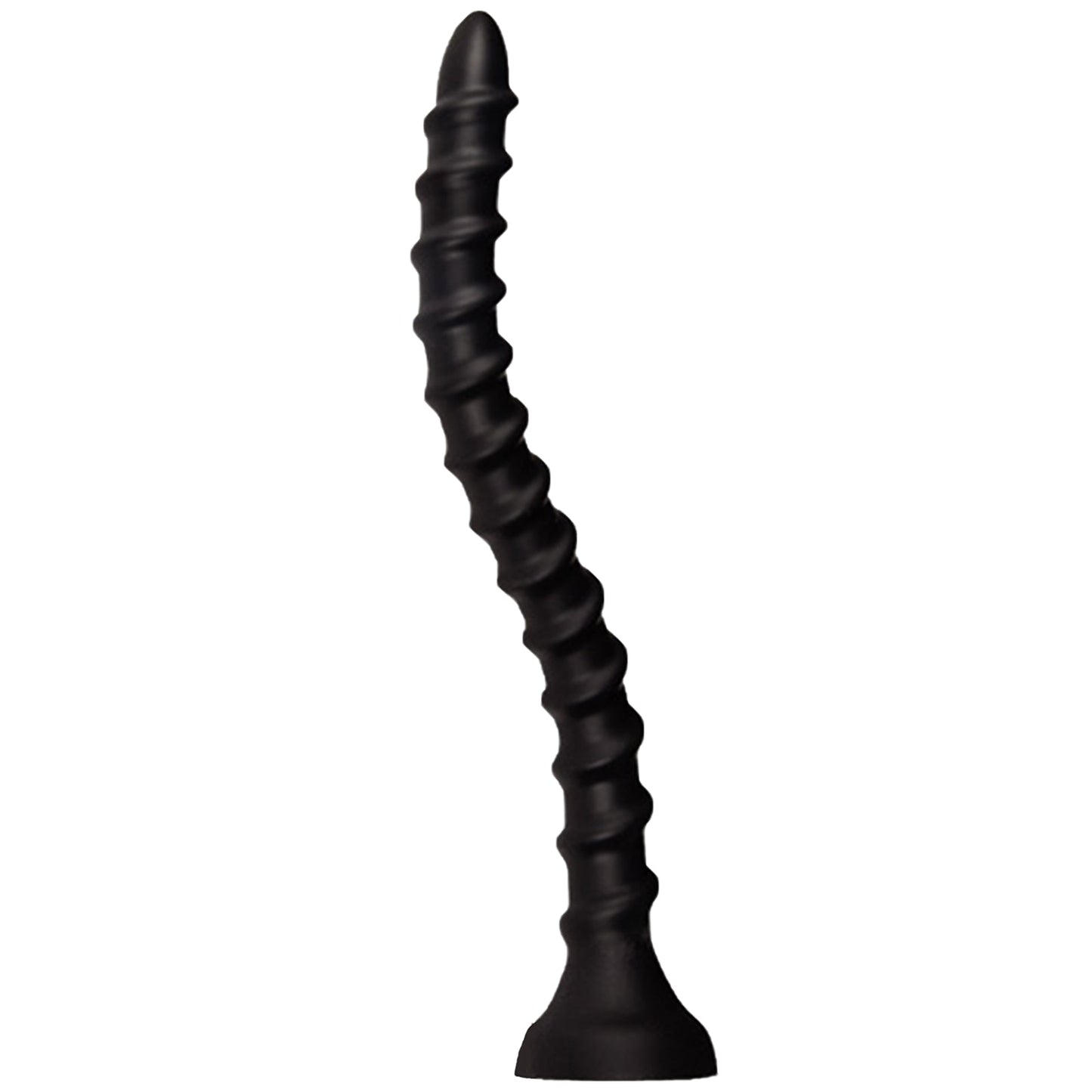 MAPARON アナルプラグ 超長い 吸盤付き 螺旋状の凹凸 液体シリコン 三つのサイズ - TaRiss's