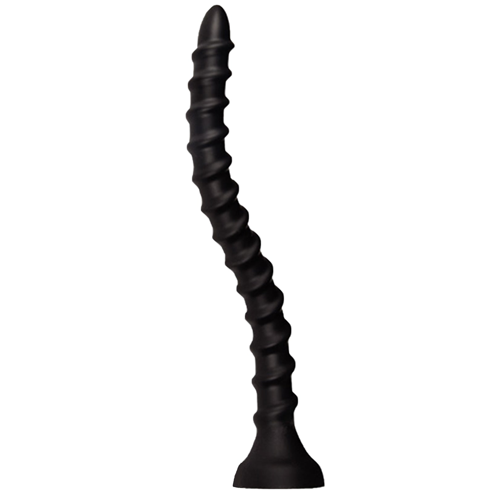 MAPARON アナルプラグ 超長い 吸盤付き 螺旋状の凹凸 液体シリコン 三つのサイズ - TaRiss's