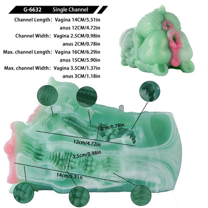 MAPARON オナホール ダブルホール オナホ 凹凸あり 非貫通 多種用途 液体シリコン - TaRiss's