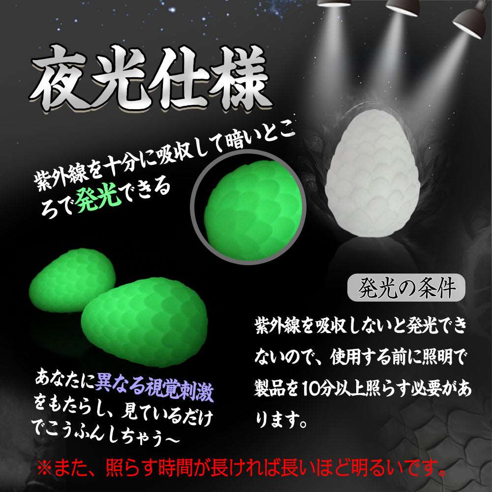 MAPARON 敖閏 4点セット アナルピーズ アナル玉 アナル開発 凹凸あり 卵形 夜光 - TaRiss's