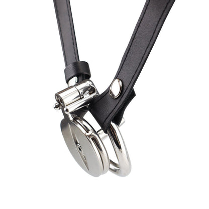 MAPARON 貞操帯 貞操具 貫通式尿道プラグ付き ベルト付き リング取り外し可 - TaRiss's