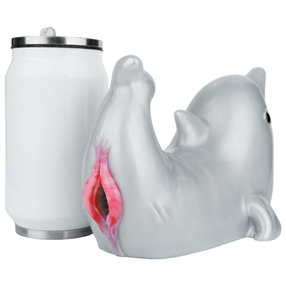 MAPARON イルカ オナホ オナホール ダブルホール 繰り返し使用 オナホ 肉厚ホール 高弾力 非貫通 超強刺激 液体シリコン - TaRiss's