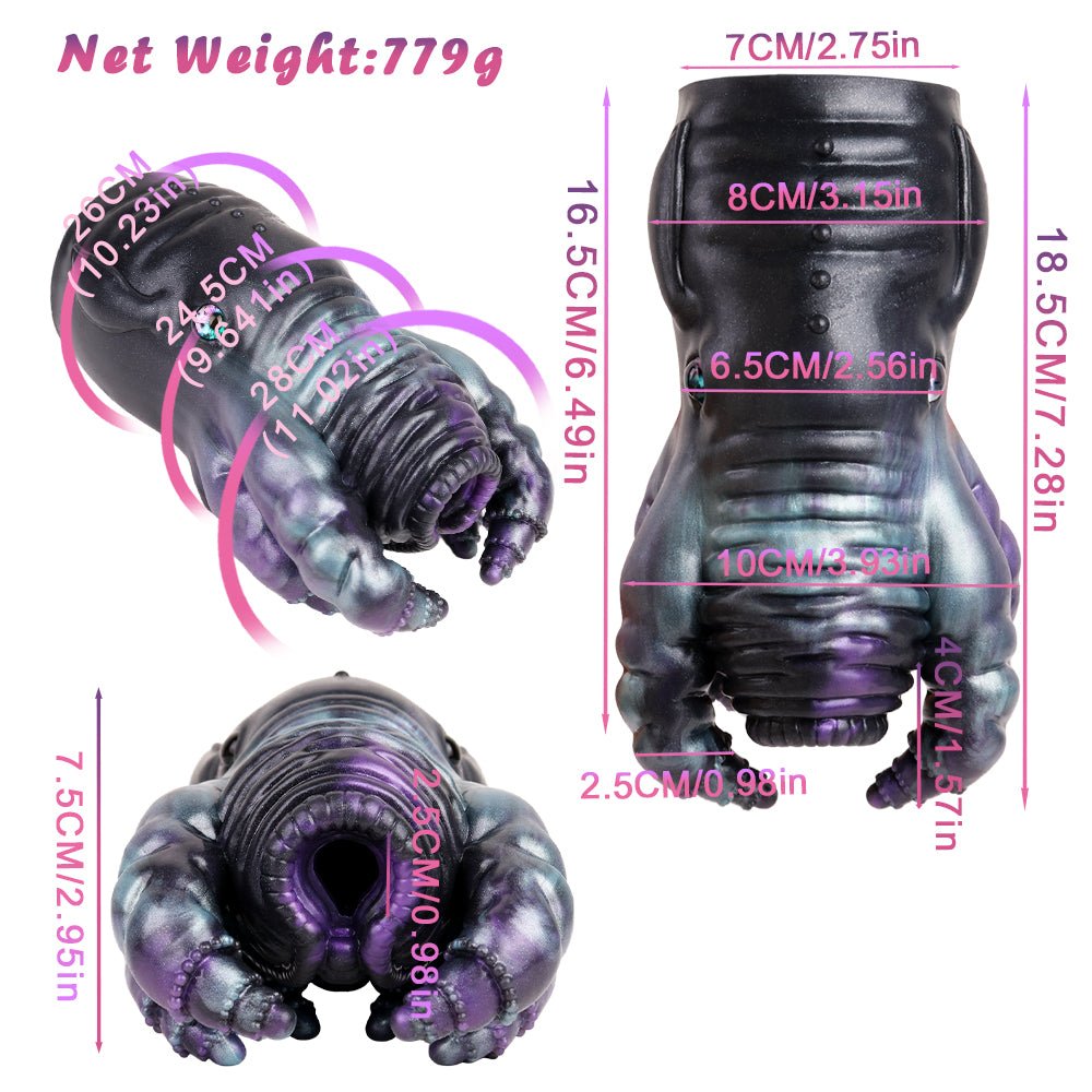 MAPARON オナホール オナホ ペニス刺激 凹凸あり 非貫通式 液体シリコン 「ハイドラ」 - TaRiss's