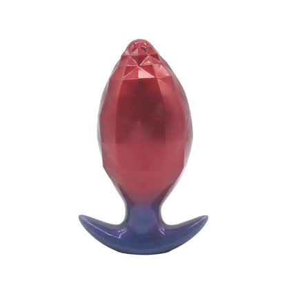 MAPARON ひし形 インフレート式アナルプラグ アナル拡張 空気注入式 手動 液体シリコン - TaRiss's