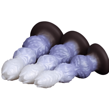 MAPARON アナルプラグ 模擬射精付き 凹凸あり 吸盤付き 液体シリコン - TaRiss's