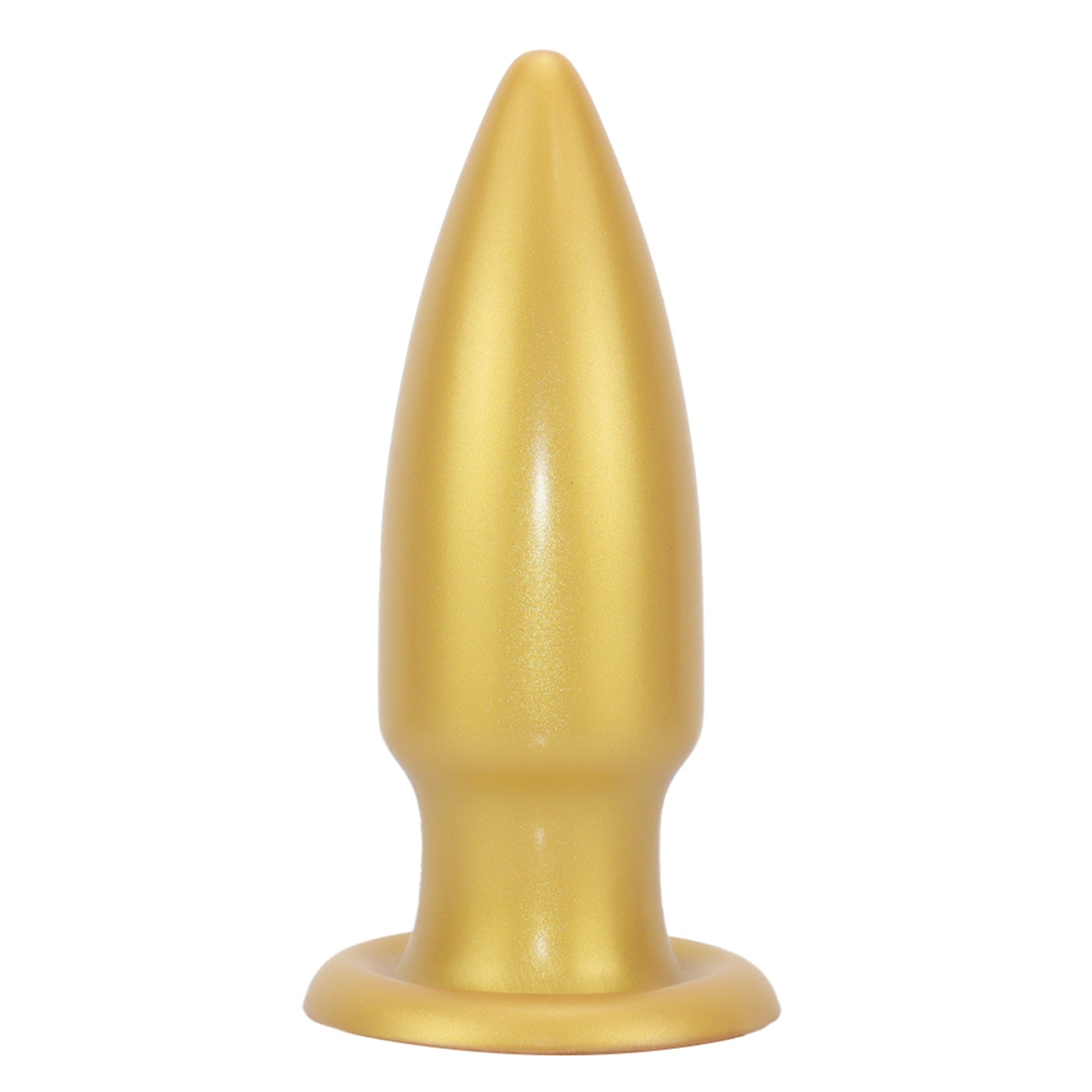 MAPARON アナルプラグ ゴールド色 吸盤付き 液体シリコン - TaRiss's