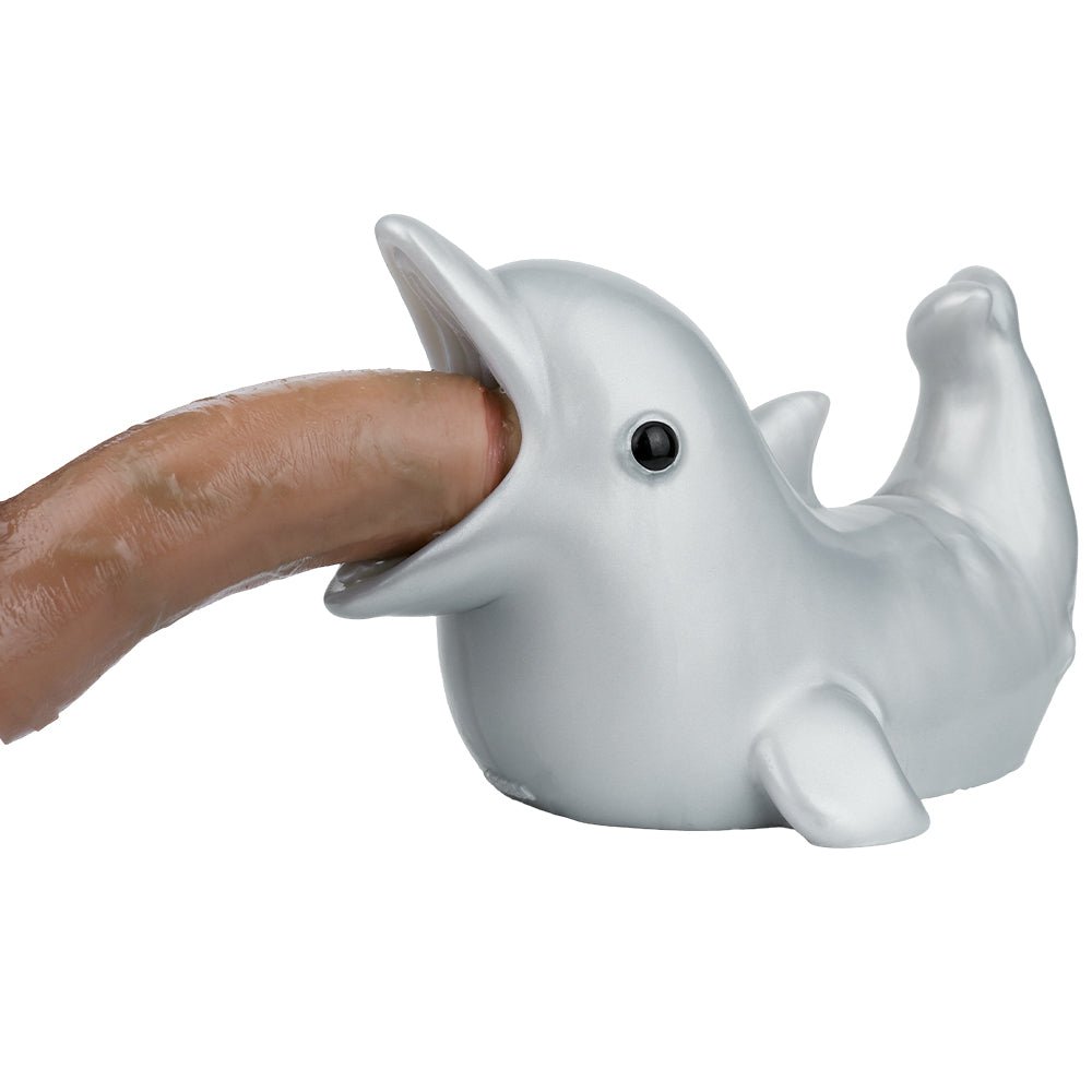 MAPARON イルカ オナホ オナホール ダブルホール 繰り返し使用 オナホ 肉厚ホール 高弾力 非貫通 超強刺激 液体シリコン - TaRiss's