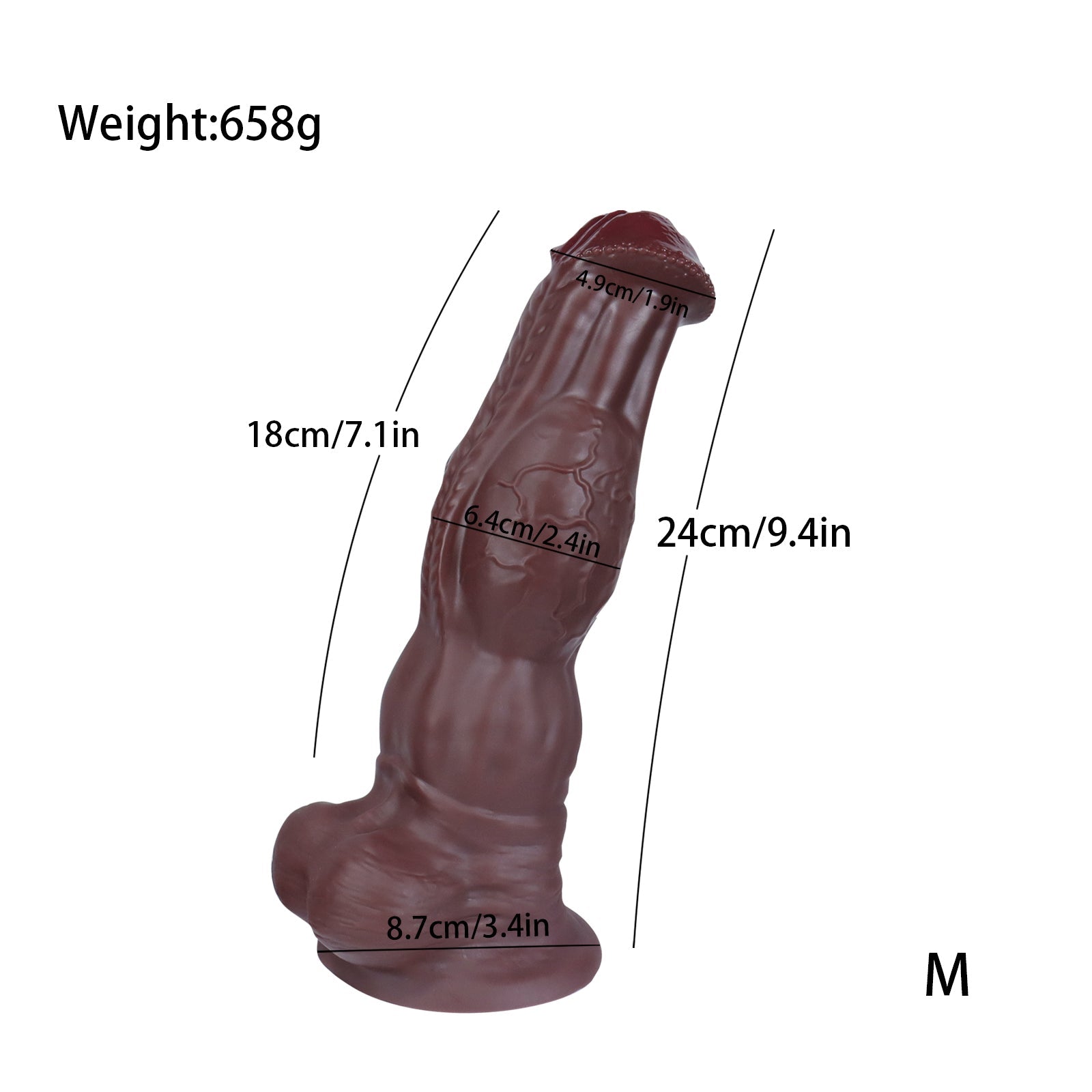 MAPARON アナルプラグ 凹凸あり 液体シリコン 吸盤付き - TaRiss's