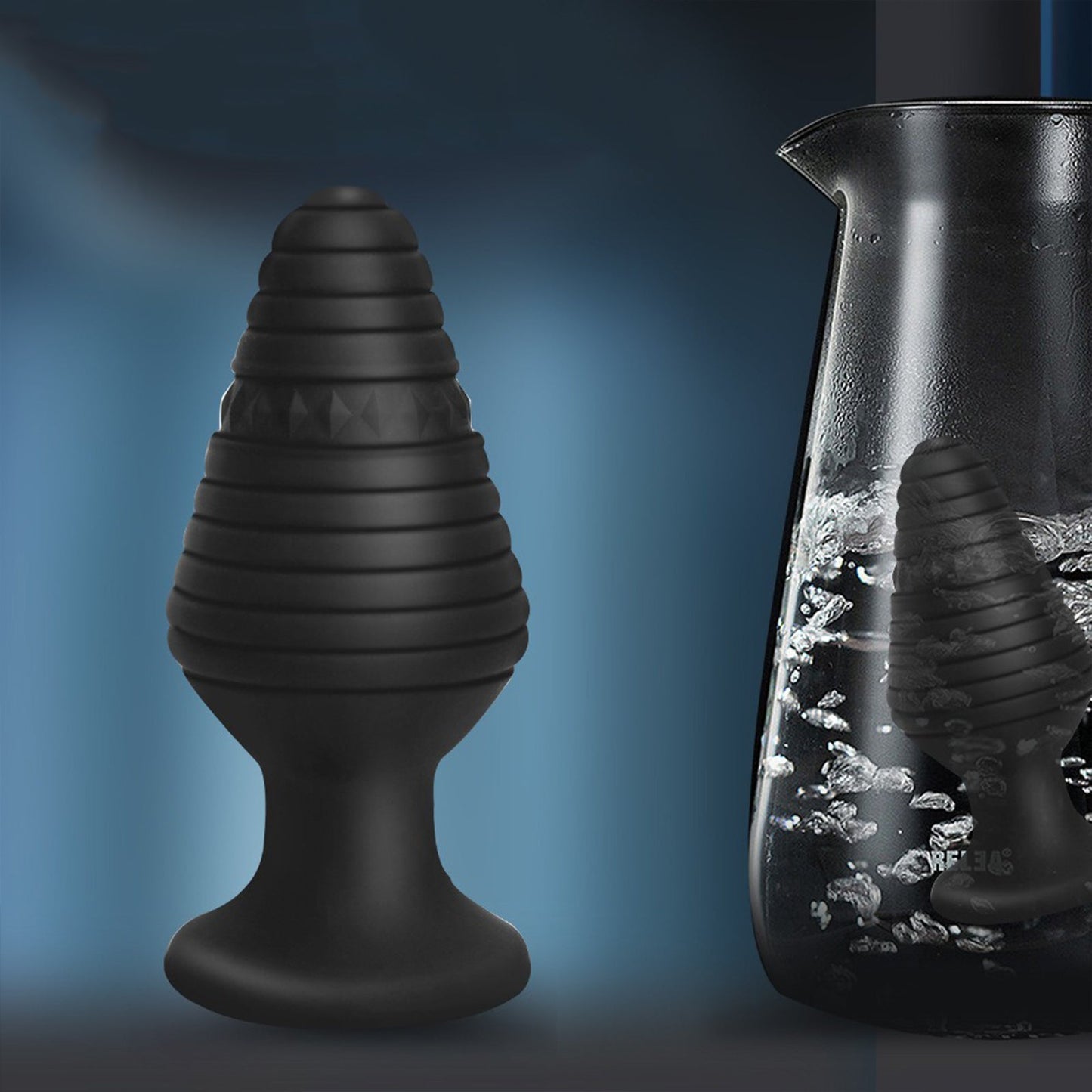 MAPARON アナルプラグ 外出用 台座あり シリコン 軽い - TaRiss's