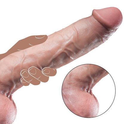 MAPARON ディルド 吸盤仕様 液体シリコン 6.5x38cm - TaRiss's