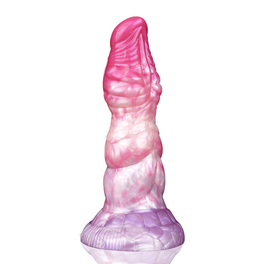 MAPARON アナルプラグ アナル開発 凹凸あり 台座付き 液体シリコン ピンク - TaRiss's