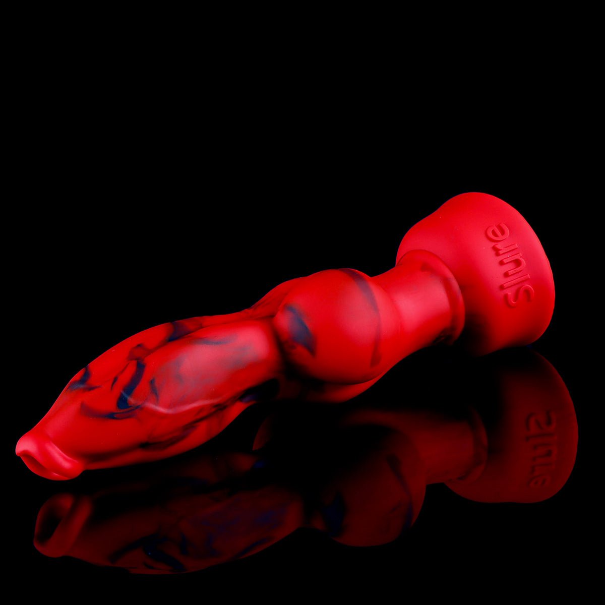 MAPARON アナルプラグ 瓢箪の形 吸盤付き 液体シリコン 混色仕様 - TaRiss's