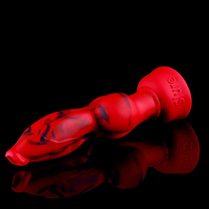 MAPARON アナルプラグ 瓢箪の形 吸盤付き 液体シリコン 混色仕様 - TaRiss's