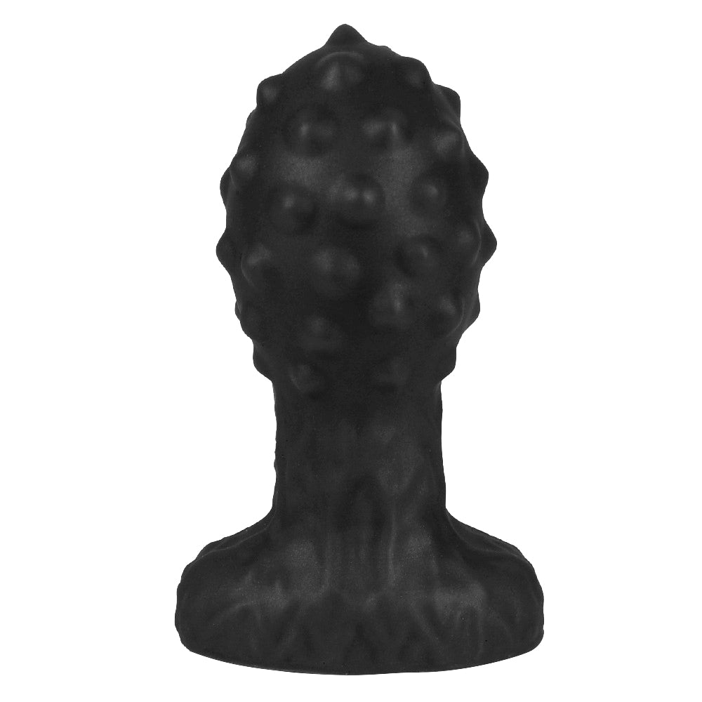 MAPARON アナルプラグ イボ付き 台座付き 液体シリコン - TaRiss's