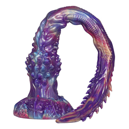 MAPARON 超長いアナルプラグ アナル開発 凹凸あり 吸盤付き 液体シリコン 7.3x51cm「風の翼」 - TaRiss's