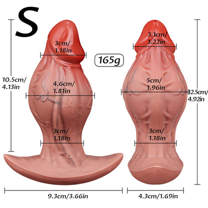MAPARON ロス ディルド アンカー形台座 凹凸あり 液体シリコン - TaRiss's