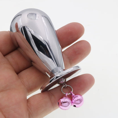 MAPARON バルーン形 アナルプラグ アルミニウム合金 リード付き - TaRiss's