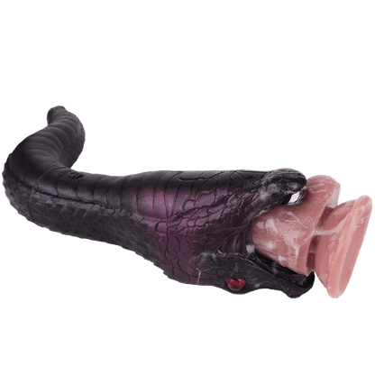 MAPARON ヘビ オナホール オナホ ペニス刺激 アナルプラグ 凹凸あり 非貫通 多種用途 液体シリコン - TaRiss's