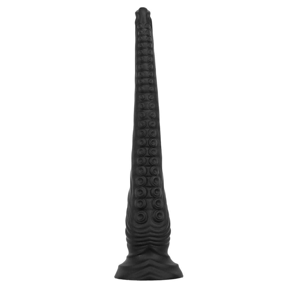 MAPARON アナルプラグ 触手形 ブラック 吸盤仕様 液体シリコン - TaRiss's