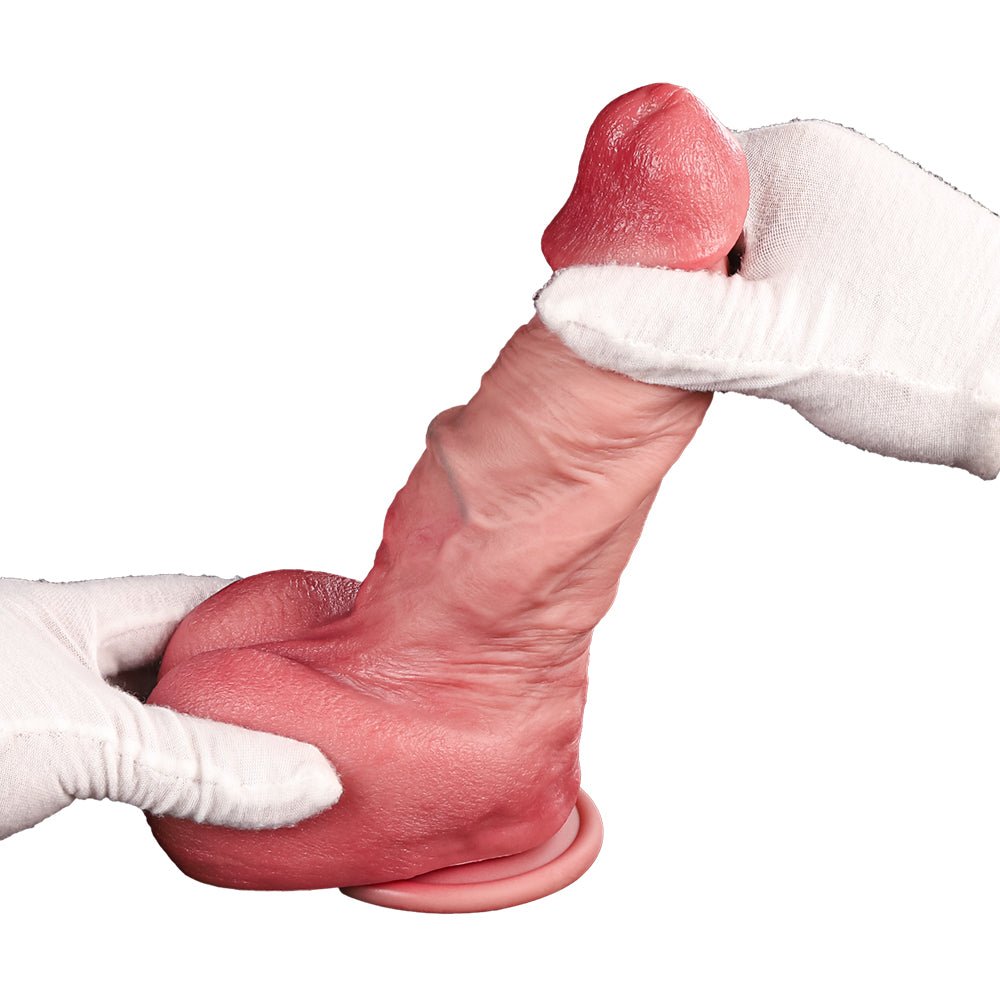 MAPARON ケリー ディルド 凹凸あり 液体シリコン 二色 - TaRiss's