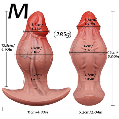 MAPARON ロス ディルド アンカー形台座 凹凸あり 液体シリコン - TaRiss's