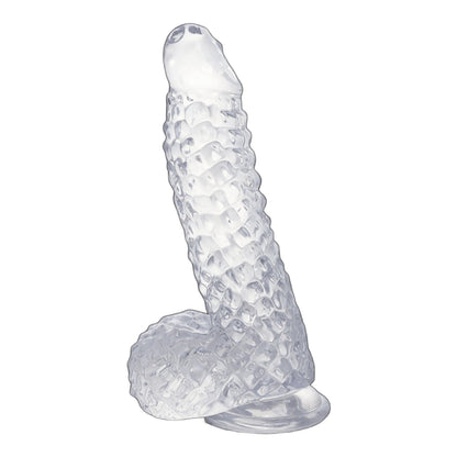 MAPARON 透明ディルド 吸盤仕様 PVC 4.7x21.5cm - TaRiss's