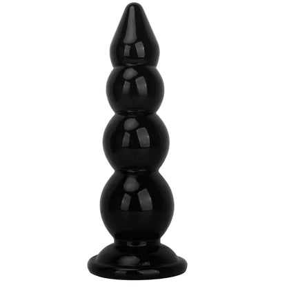 MAPARON アナルプラグ 吸盤付き PVC ブラック - TaRiss's