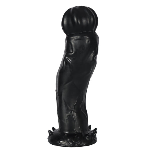 MAPARON S形 アナルプラグ PVC 吸盤付き ブラック - TaRiss's