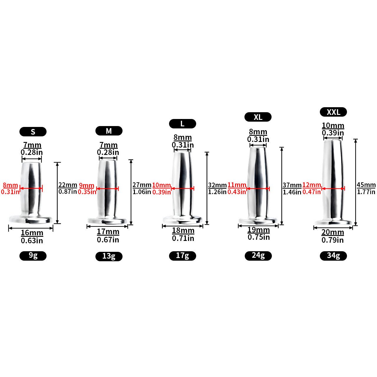 MAPARON 通貫尿道プラグ 尿道責め ステンレス製 SM製品 - TaRiss's